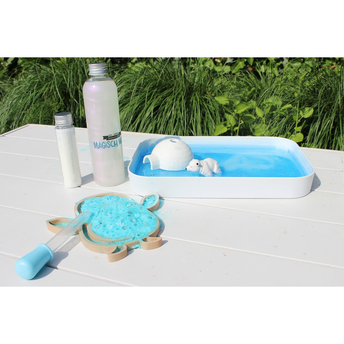 Sensorisches Brausepulver "Orange"