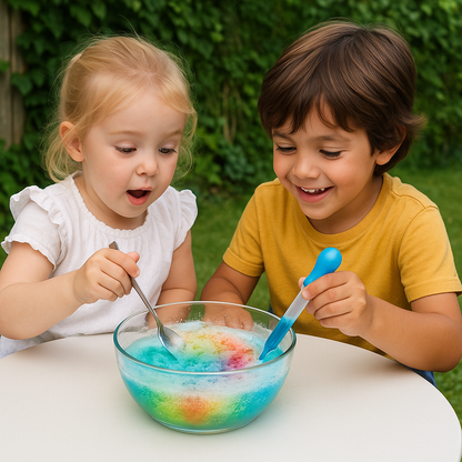 Sensorisches Brausepulver "Orange"